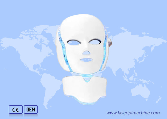 7 Colour Led Pdt Facial Wrinkle Removal Light Therapy Máscara para uso doméstico