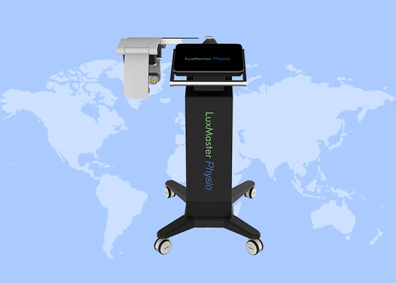 Máquina leve vermelha fria vertical da fisioterapia 405nm 10d do laser de Luxmaster