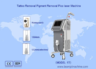 Q Switch Nd Yag Máquina de remoção de tatuagens a laser de picossegundos Branqueamento da pele