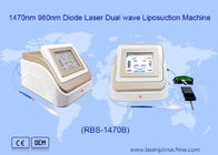 1470nm 980nm Diodo Laser Lipólise Cirurgia Dispositivo a Laser Solúvel em Gordura