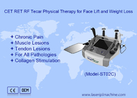 Máquina de terapia TECAR portátil de 448KHz CET RET RF para alívio da dor