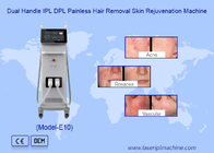 Máquina de remoção de pelos de rejuvenescimento da pele IPL OPT