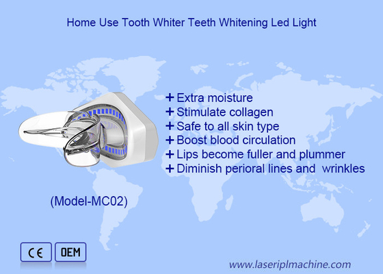 Dispositivo de beleza doméstica com suporte de personalização para dentes fumegantes e clareamento de dentes