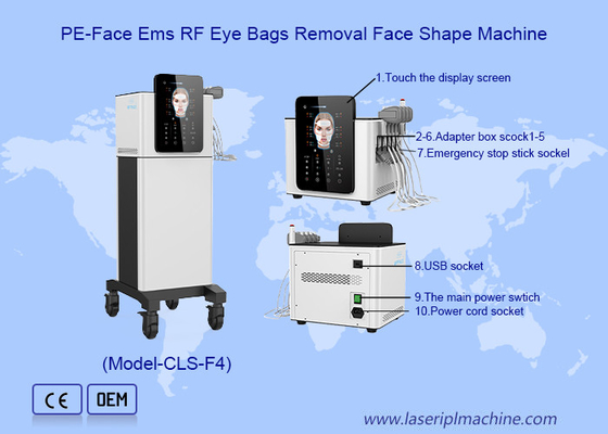 EMS Máquina de Microcorrente Face Lifting Apertar bochechas Levante a pele com face e corpo aperto