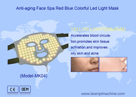 Dispositivo de beleza LED para todos os tipos de pele obtém melhores resultados em 30 minutos