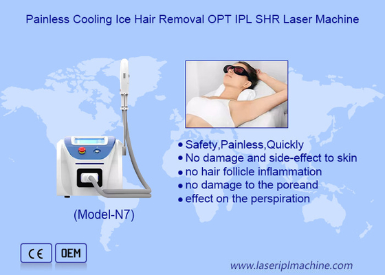 Máquinas de beleza de remoção de pelos e rejuvenescimento da pele a laser IPL para salão de beleza