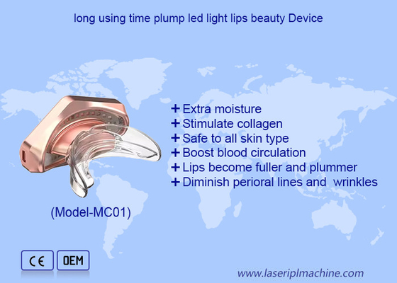 Lâmpada de LED recarregável Lip Therapy Cuidado de lábios de silício Reduzir Linhas de Lábios Dispositivo