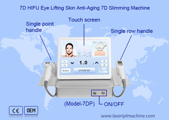 Máquina de emagrecimento corporal 9D Hifu Corpo e face 7D Hifu 12 linhas