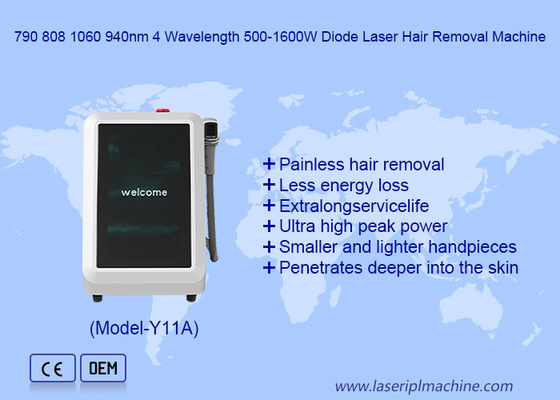 790nm 940nm 1060nm 808nm Diodo Laser depilação corporal