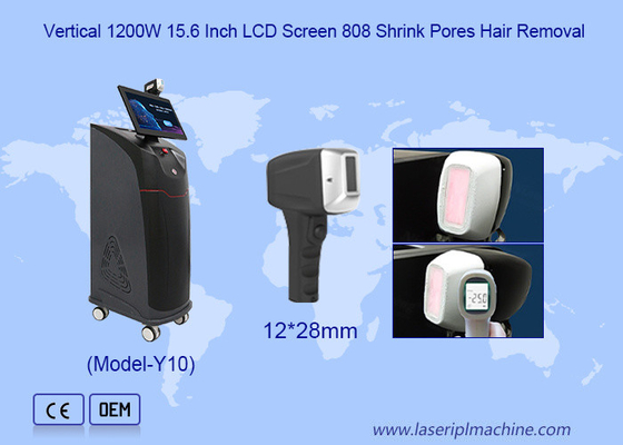 500W-1600W 4 comprimentos de onda para todas as cores da pele Máquina de remoção de pelos a laser a diodo 808nm