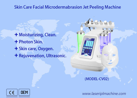 Máquina facial de substituição de cabeça de diamante