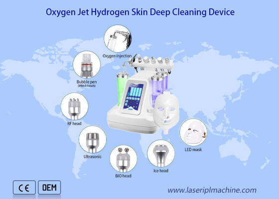 Máquina de casca de Dermabrasion da água do estilo de Coreia hidro para a limpeza facial da pele