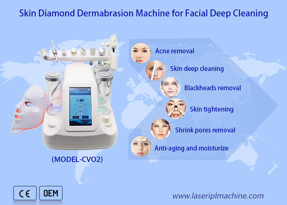 Dermabrasion de alta qualidade da água que descasca o hidro diamante Hydrodermabrasion da pele facial