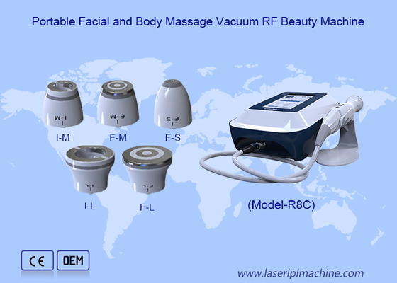 5 Cabeças Vacuum RF de remoção de rugas corpo esculpindo firmamento máquina de beleza