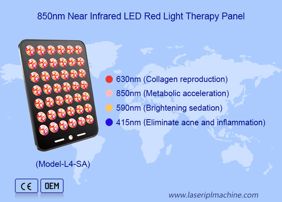 Usar em casa 168pcs LED para cuidados com a pele remoção de acne LED dispositivo de terapia de luz vermelha