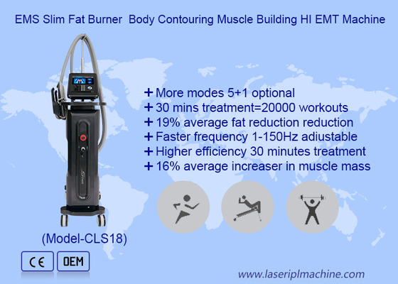 EMS Slim Fat Burner Corpo Contouring Construção Muscular HI EMT máquina de escultura