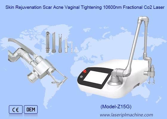 Rejuvenescimento da pele Cicatriz Acne Reforço vaginal 10600nm Laser de CO2 fracionado