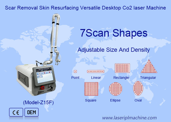 Máquina de remoção de cicatrizes para revitalização da pele com laser de CO2