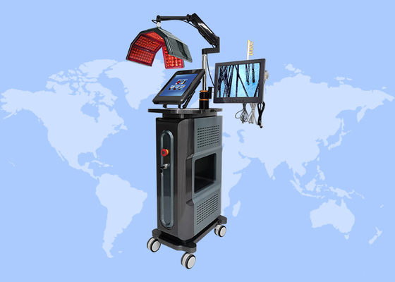 Laser de Diodo Terapia de Baixo Nível Crescimento do Cabelo Tratamento de Perda de Cabelo Crescimento Máquina de Recrescimento de Luz de 650nm