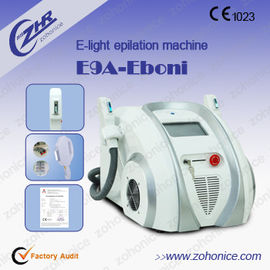 IPL RF touch screen depilação equipamento de beleza ELight portátil com botão vermelho