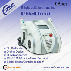 IPL RF touch screen depilação equipamento de beleza ELight portátil com botão vermelho