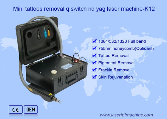 Máquina de remoção de pigmento de tatuagem com laser ND YAG