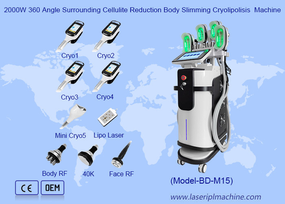 Máquina de Cryolipolisis para Redução de Celulite