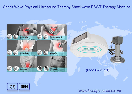 Ondas de choque Fisioterapia por ultra-som Ondas de choque Máquina de terapia ESWT