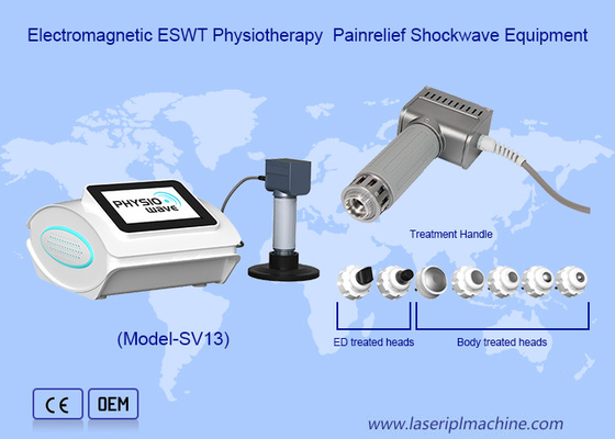 Equipamento de ondas de choque eletromagnético para fisioterapia