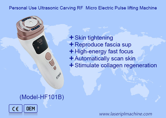 Máquina de elevação de pulso micro elétrico de escultura por ultra-som de uso pessoal