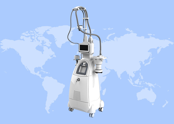 360 graus rotativo 40K RF Vacuum 4 em 1 Máquina de massagem corporal para perda de peso
