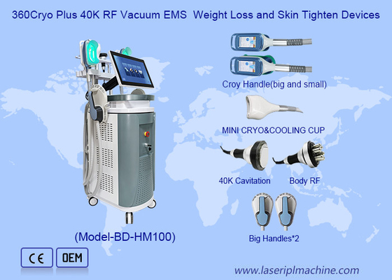 40K Cavitação Ultra emagrecimento Ems 2 In1 corpo esculpindo 360 Cryo Machine
