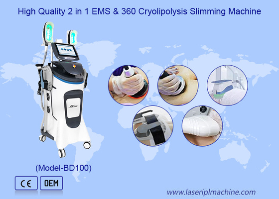 o músculo eletromagnético da máquina do emagrecimento de 40k Cryolipolysis ganha o ganho congelado