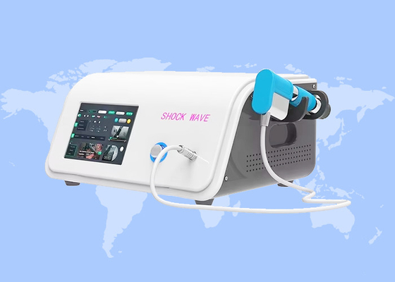 Máquina de Terapia de Ondas de Choque de 8 Bares de Pressão de Ar para Alivio da Dor Tratamento ED