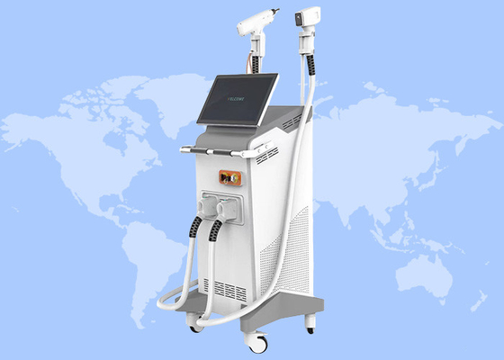Laser de remoção de pelos e remoção de tatuagens 2 em 1 Multifuncional Pico Segundo Nd Yag Laser