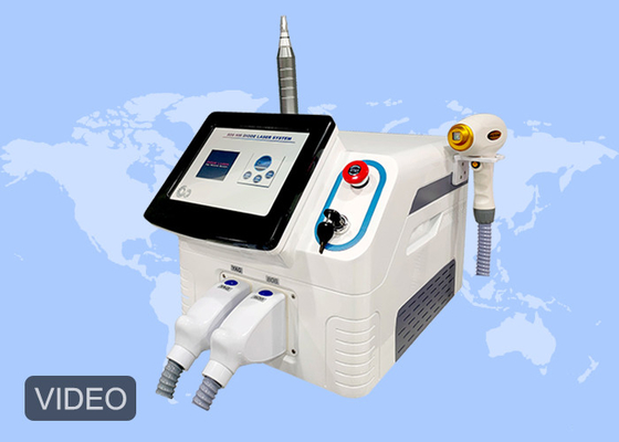 Remoção do cabelo do laser do diodo da remoção 808nm da tatuagem do Nd Yag e Pico Laser 2 em 1