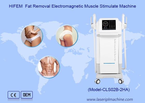 2 Mãos EMS Perda de peso Construir músculo HI EMT Máquina de estimulação muscular profunda