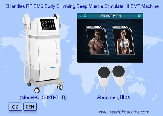 13Telsa Electronic Muscle Stimulate Fitness Slimming RF EMS máquina de escultura