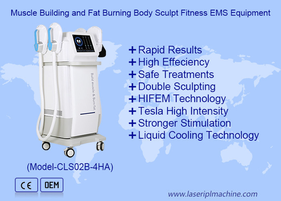 13Tesla Electronic Muscle Stimulate Fat Burn Body Sculpting Machine (Máquina Eletrônica de Esculpir Corpo)