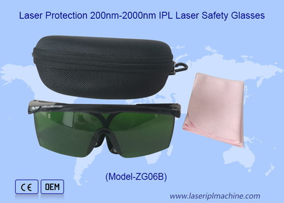 200-2000nm OD4+ IPL Óculos de Proteção Ocular de Segurança a Laser para Tratamento de Depilação a Laser