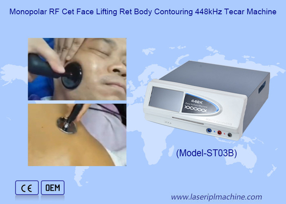 Ret Cet Rf Fisioterapia 448KHZ Tecar Máquina de Radiofrequência Corporal