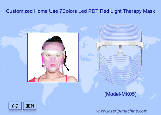 Dropshipping 7 Colour Led Therapy Facial Skin Rejuvenation Led Photon Mask