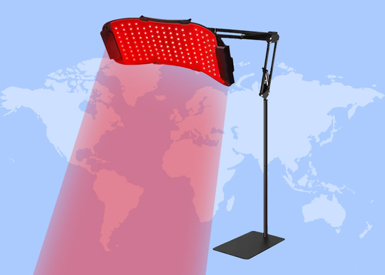 660nm 850nm Lâmpada de terapia de luz infravermelha vermelha com Stand For Pain Relief