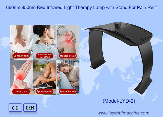 Painel de cinturão de terapia com luz LED vermelha com suporte 3 em 1 para alívio da dor corporal