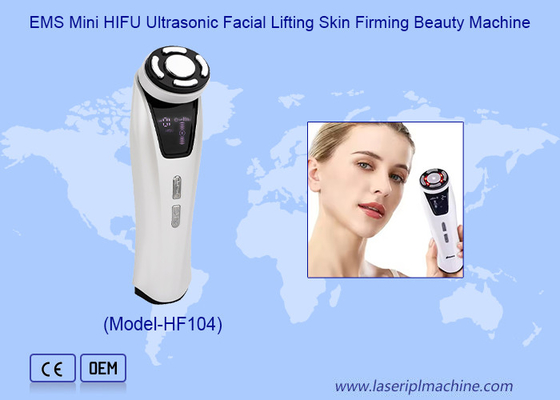 Mini Máquina de Hifu portátil para branqueamento de rugas Rejuvenescimento da pele