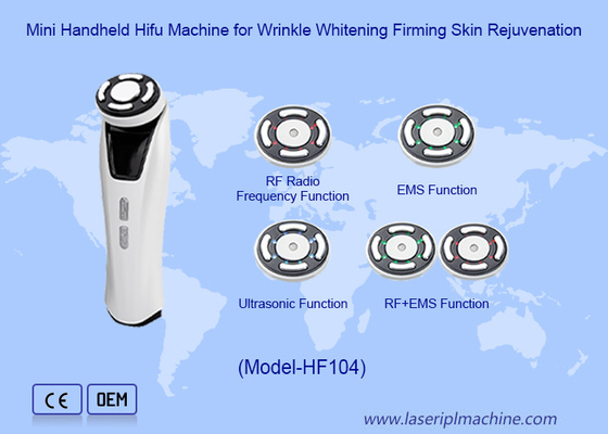 Mini Máquina de Hifu portátil para branqueamento de rugas Rejuvenescimento da pele