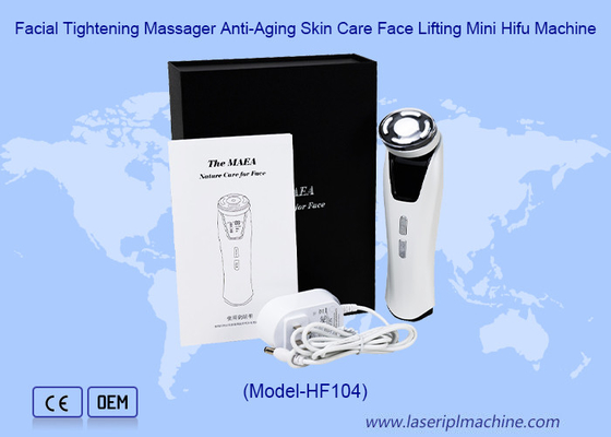Massagem facial Anti-envelhecimento Cuidados da pele Face Lifting Mini Hifu Machine