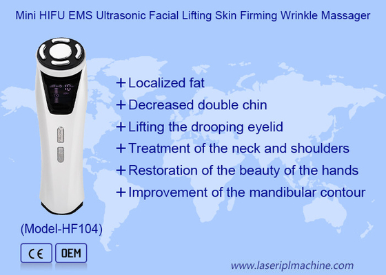Massagem facial Anti-envelhecimento Cuidados da pele Face Lifting Mini Hifu Machine