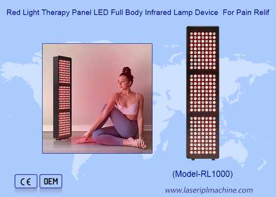 Dispositivo de painel de terapia com luz infravermelha LED de modo de pulso de 190 MW/cm