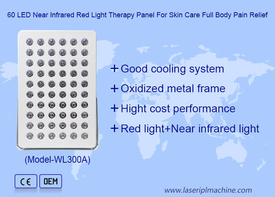 630nm 660nm 810nm 830nm 850nm Vermelho Próximo ao Infravermelho 300w LED Light Therapy Panel